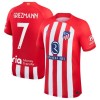 Koszulka Atlético Madryt Griezmann 7 Domowe 2023-24 Koszulki Piłkarskie Krótki Rękaw